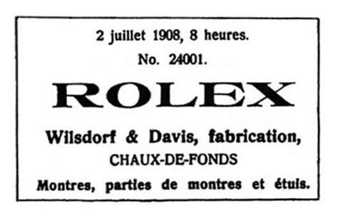 rolex registration
